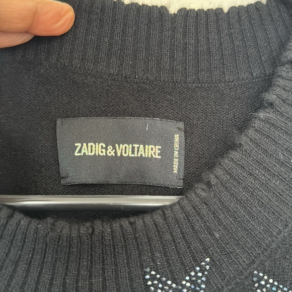 ZADIG & VOLTAIRE 100% Cashmere sweater - Picture 7 of 9